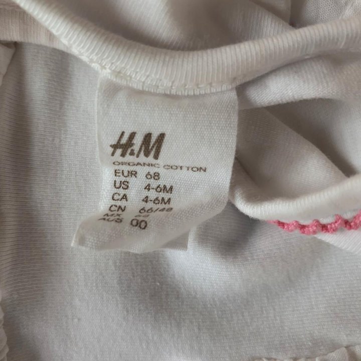 H&M платье детское 68
