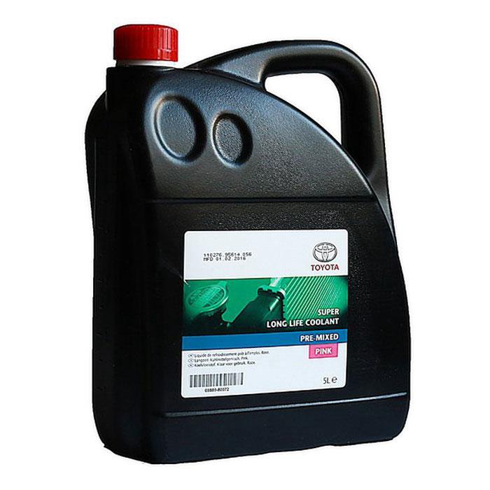 Toyota Long Life Coolant концентрат Pink 5 л