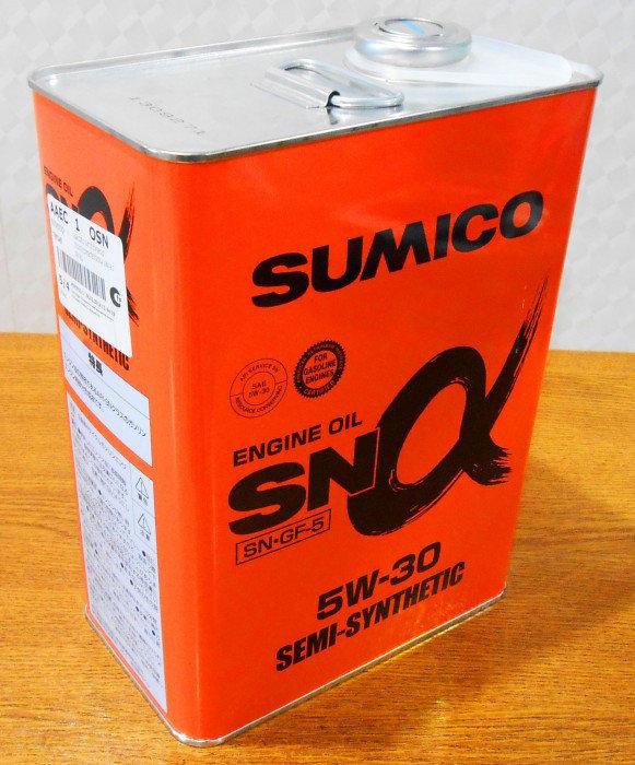 Sumico Alpha`S SN 5W-30 Semi-Synt 4L