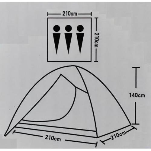 Палатка Lanyu LY 1648 Трёхместная
