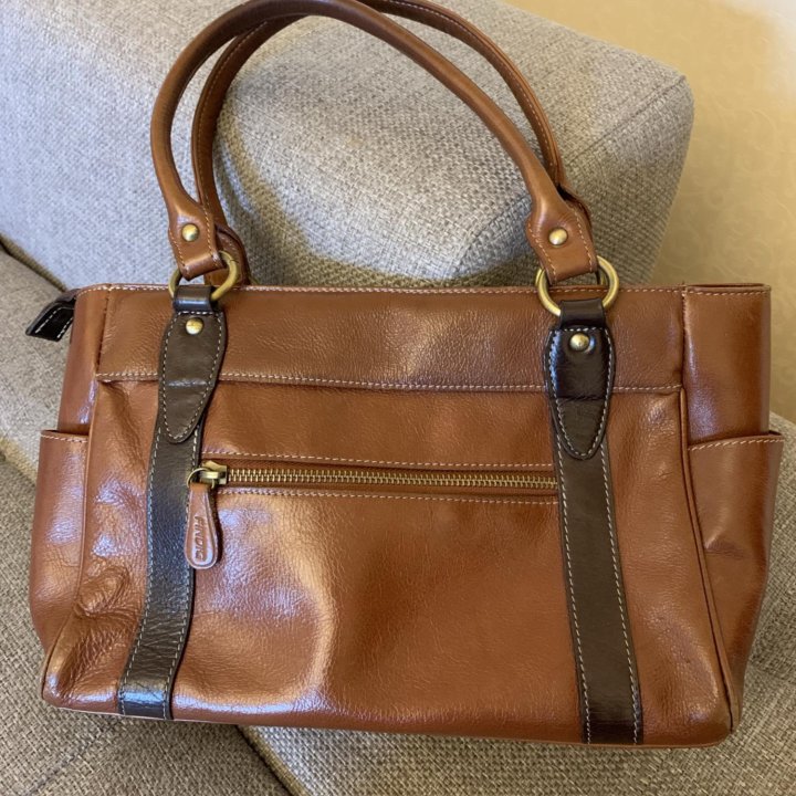 Кожаная сумка