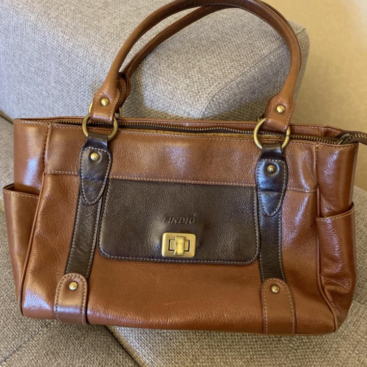 Кожаная сумка