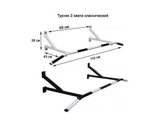 Турник на стену для дома
