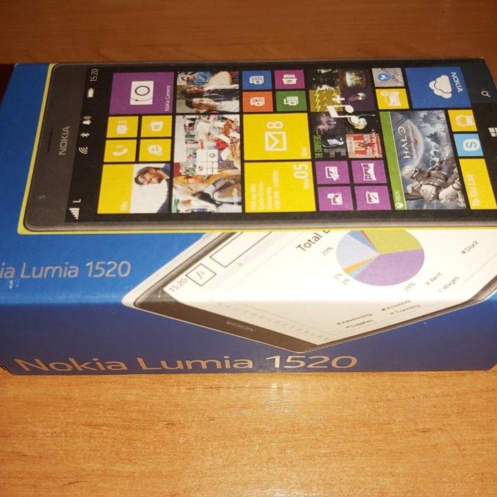 Смартфон Nokia Lumia 1520, зеленого цвета, б/у!