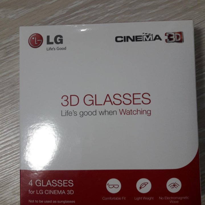 3D очки для телевизора LG