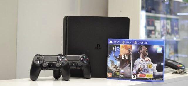 PlayStation 4 slim 500 + доставка