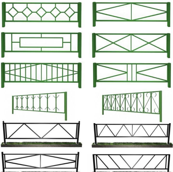 Ограждения металические
