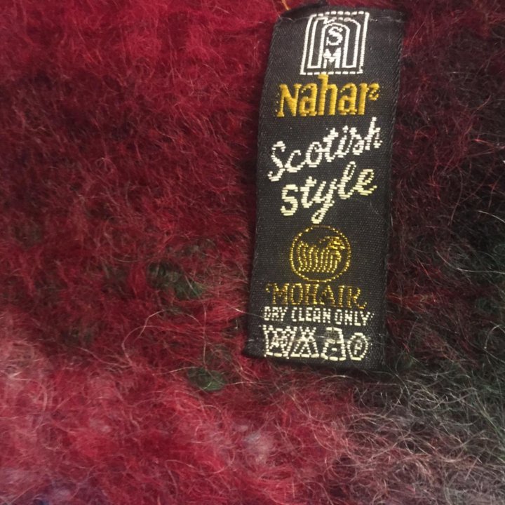 Мохеровый шарф