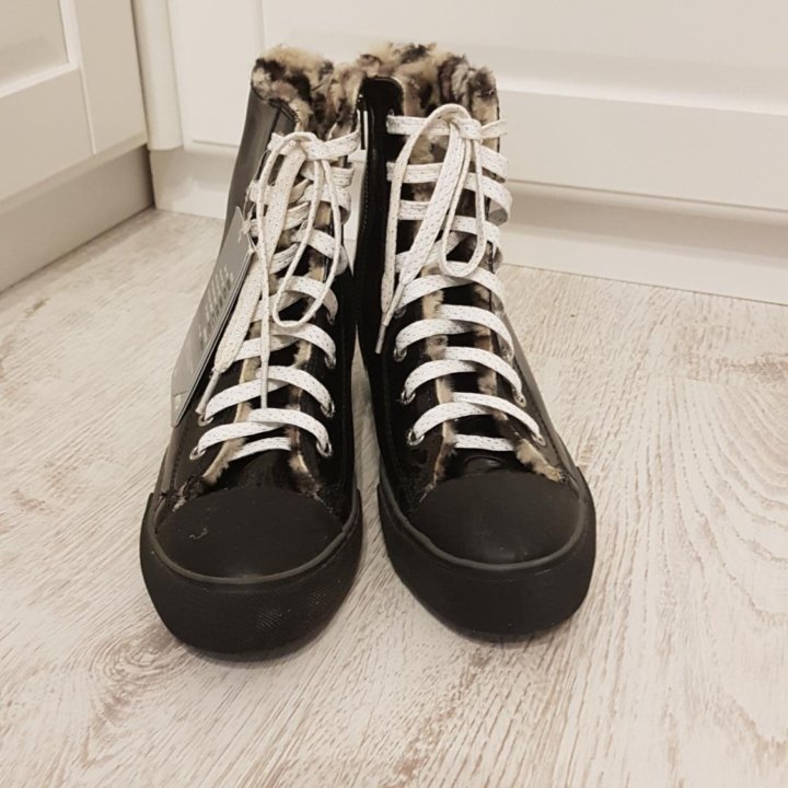 Кеды утепленные