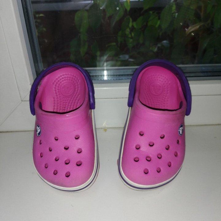 Кроксы, crocs размер с4/с5