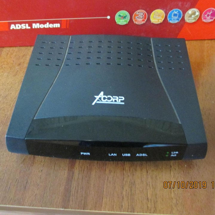 Модем adsl Acorp sprinteradsl LAN 120M