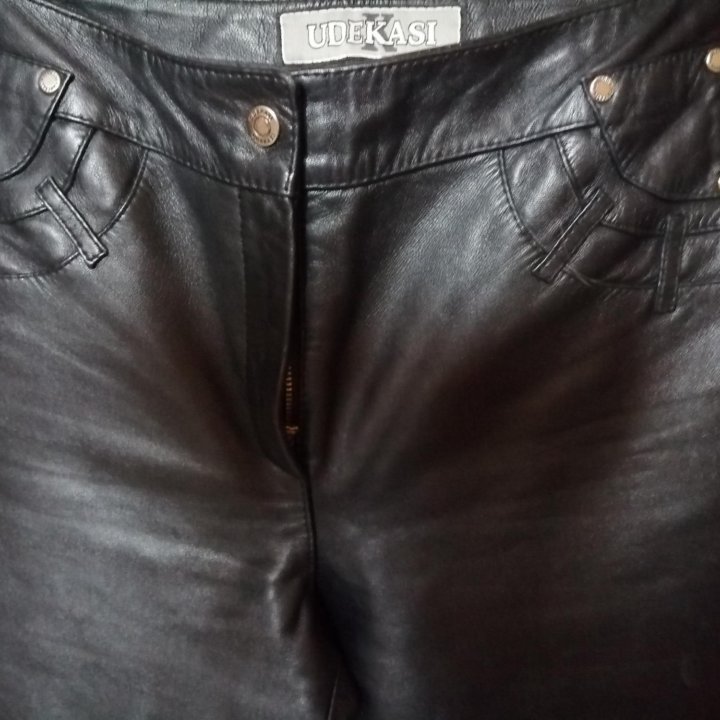 Кожаные брюки