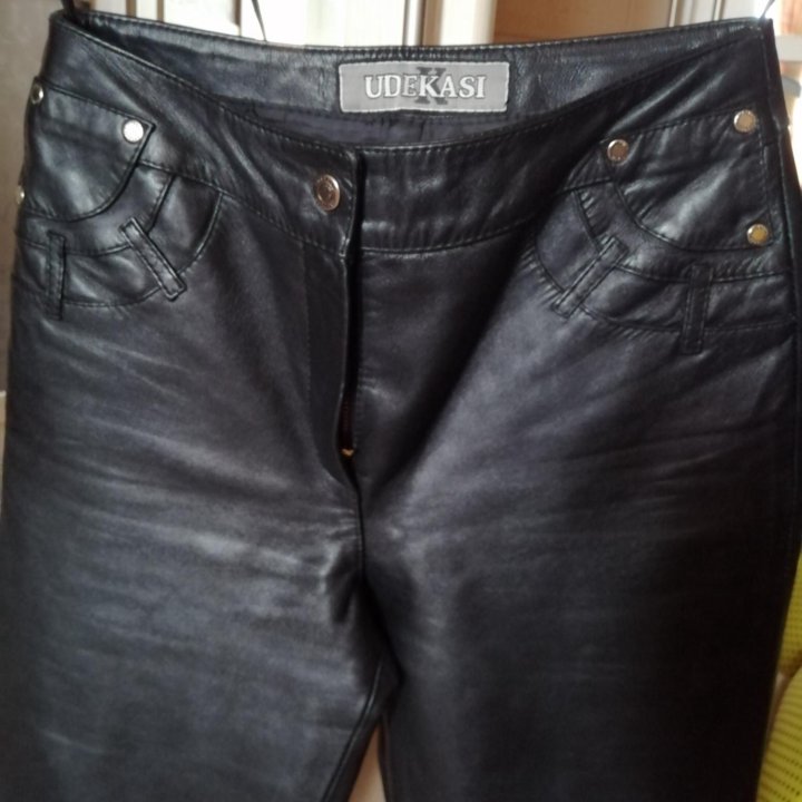 Кожаные брюки