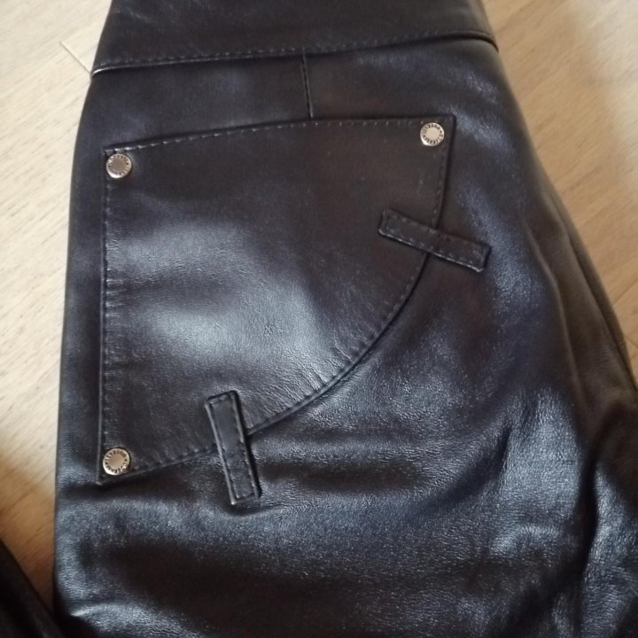 Кожаные брюки