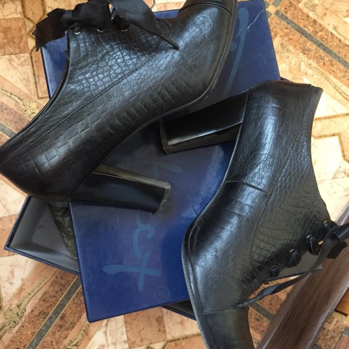 Туфли кожаные