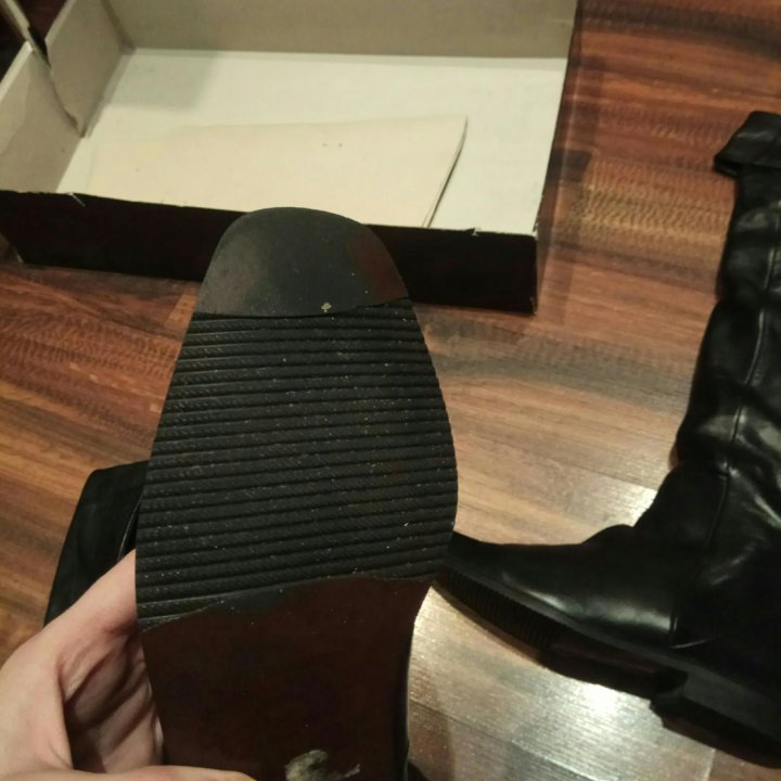 Сапоги ботфорты