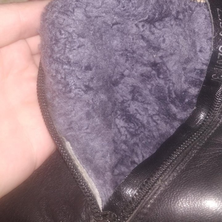 Зимние сапоги.