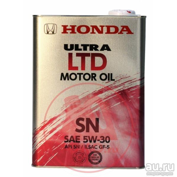 HONDA (Хонда) Ultra Ltd SN 5W-30 (5в-30) 4л