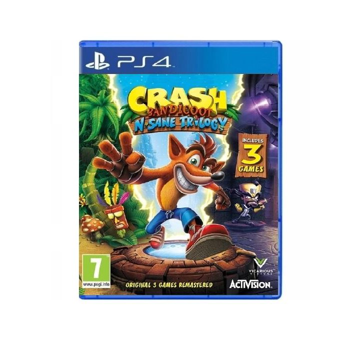 PS4 Crash Bandicoot N. Sane Trilogy