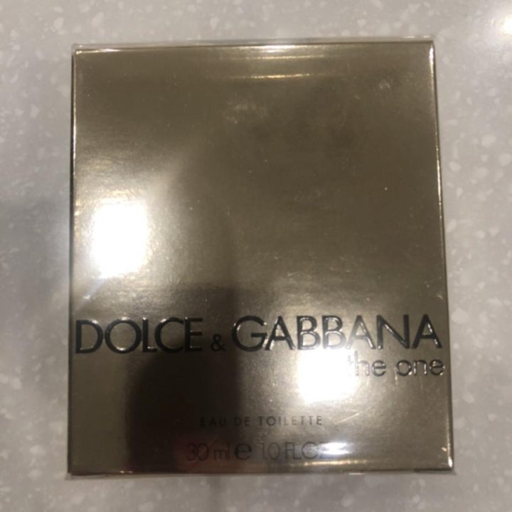 DOLCE&GABBANA THE ONE Туалетная вода, новая!