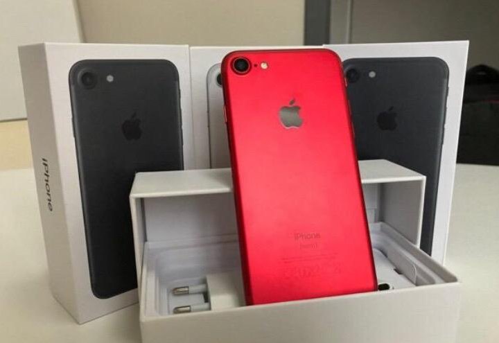 iPhone 7 Red 128gb RFB Магазин,как Новый,Рассрочка