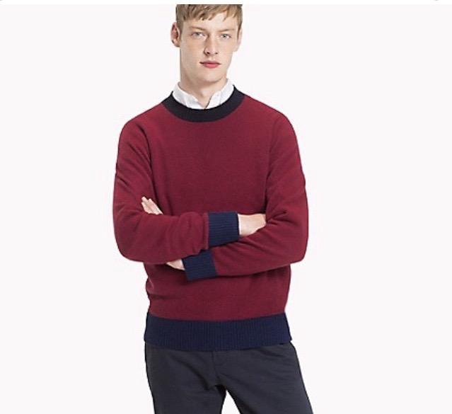 Новый свитер Tommy Hilfiger XL (L). Шерсть