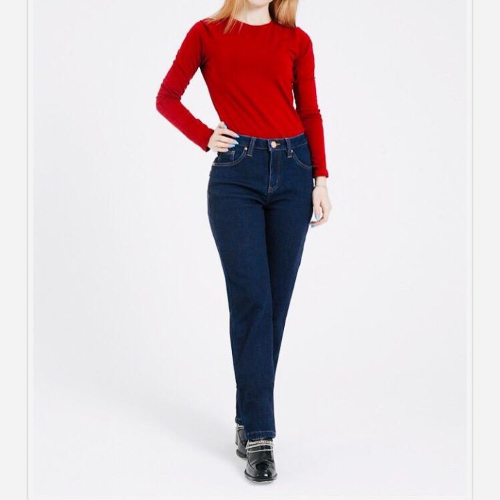 Новые женские джинсы 50 размер.