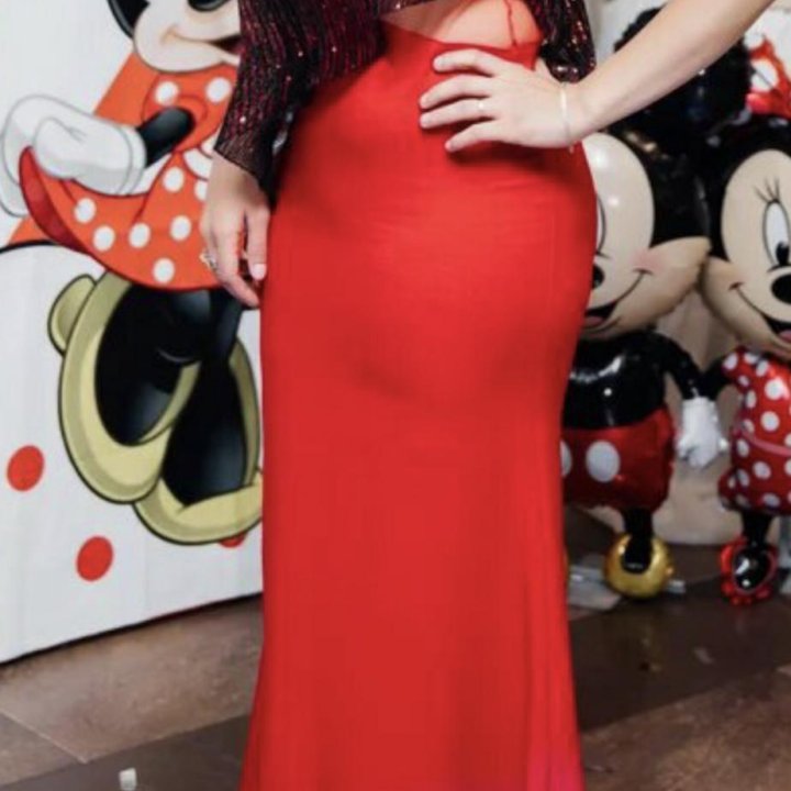 Платье в пол