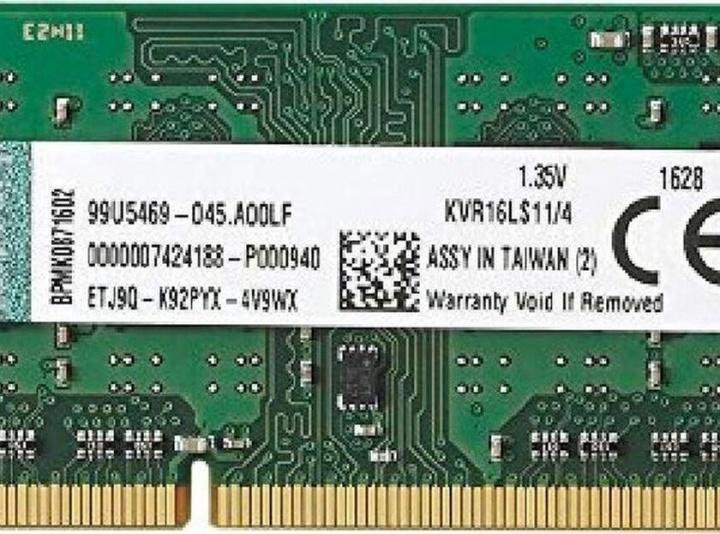 Kingston DDR3L 4GB 1600 Мгц