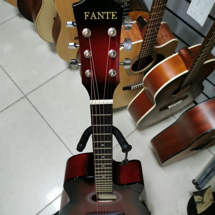 Fante FT-D38-RDS Акустическая гитара, с вырезом, к