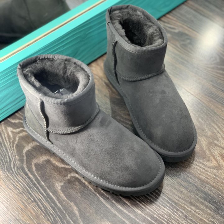 Угги мини UGG Australia серые