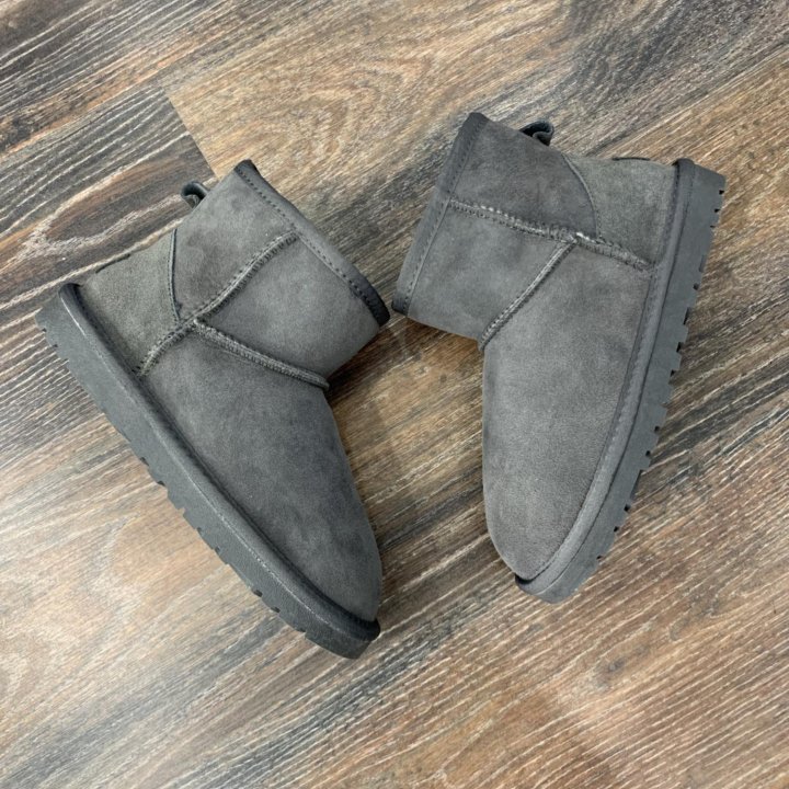 Угги мини UGG Australia серые