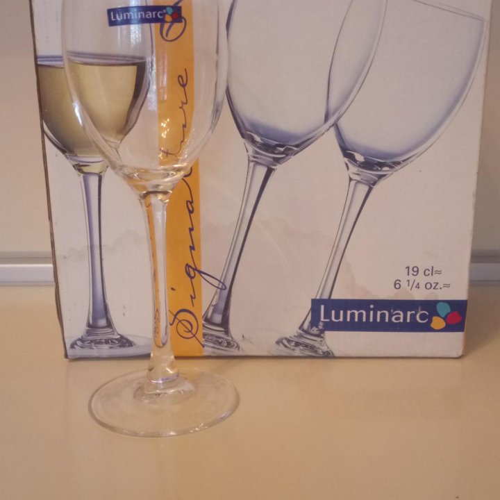 Бокалы luminarc 6 шт