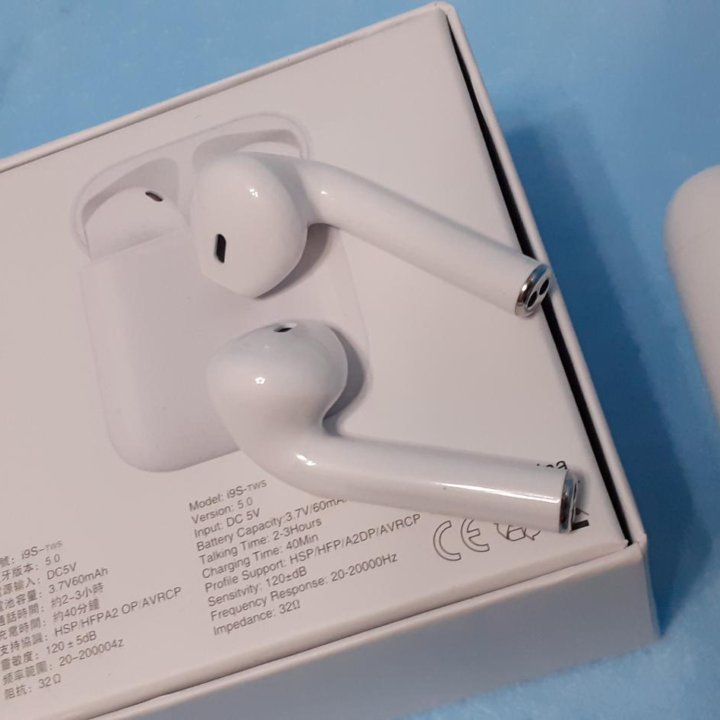 Airpods беспроводные наушники i9S Tws блютуз 5.0