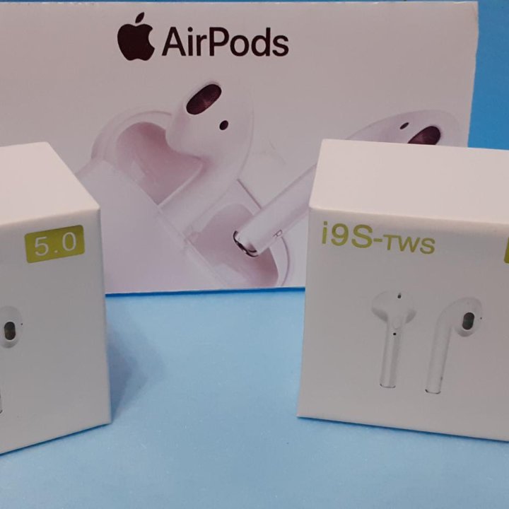 Airpods беспроводные наушники i9S Tws блютуз 5.0