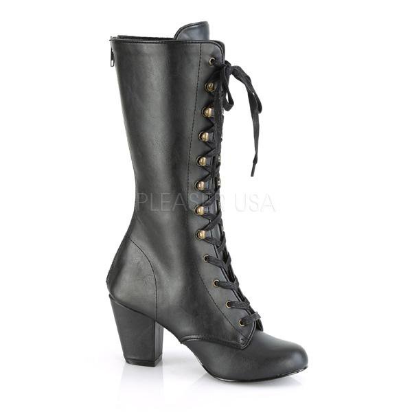 Сапоги Demonia VIVIKA-205 Blk Vegan Leather