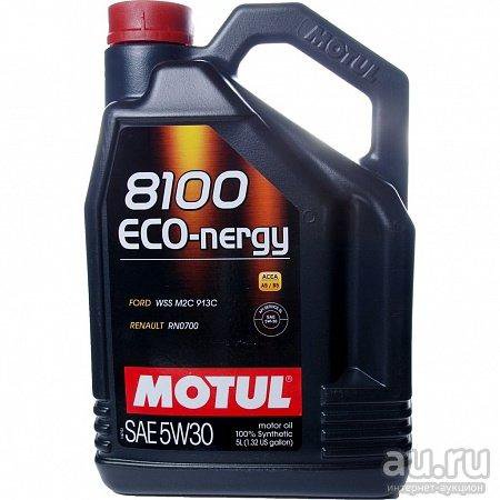 Motul (мотюль) 8100 Eco-nergy 5w-30 (5в-30), 5л