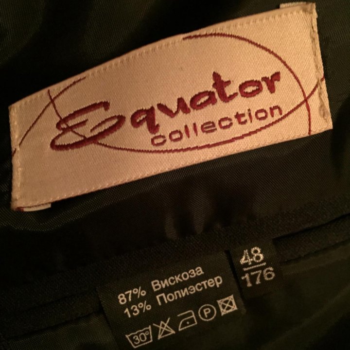 Мужской костюм equator collection