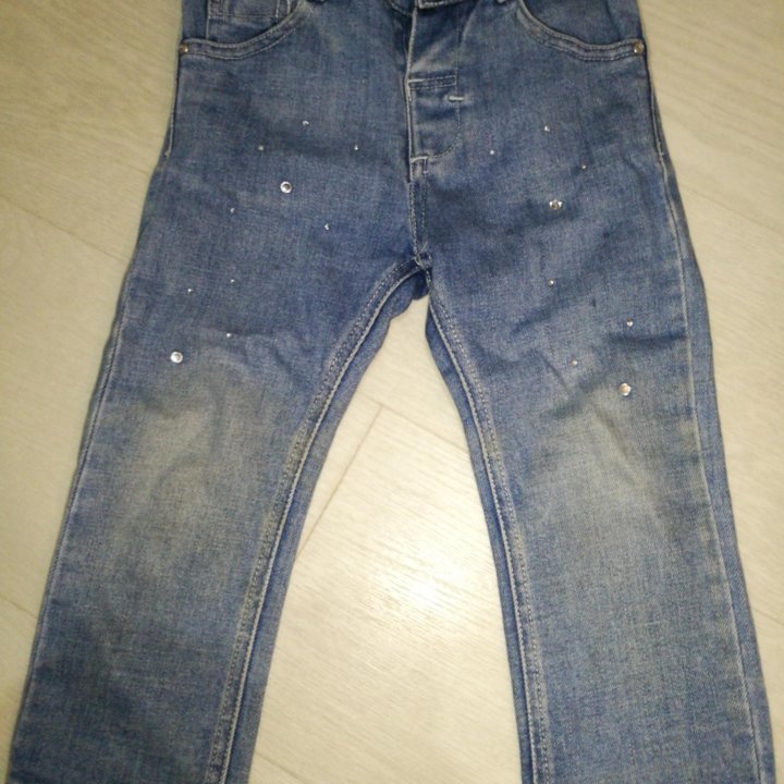 Пакет джинс для девочки 86-92р