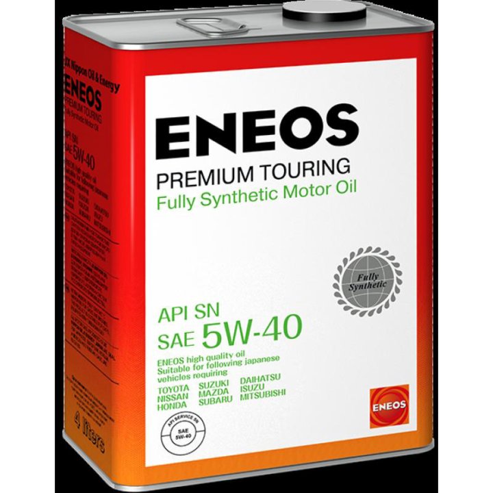 Eneos (энеос) Premium Touring 5W-40 (5в-40) 4л