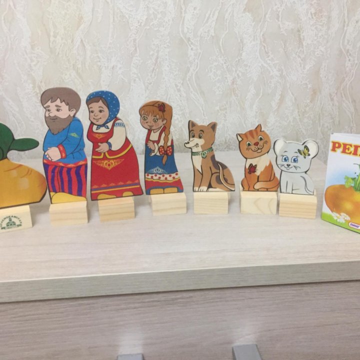 Деревянная игрушка сказка Репка