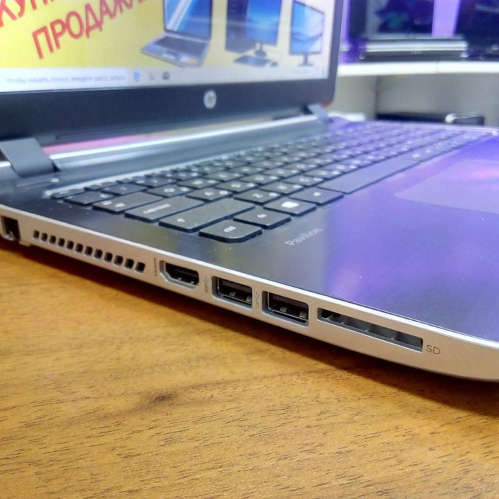 Ноутбук HP 15 на Core i7, GeForce 2Gb