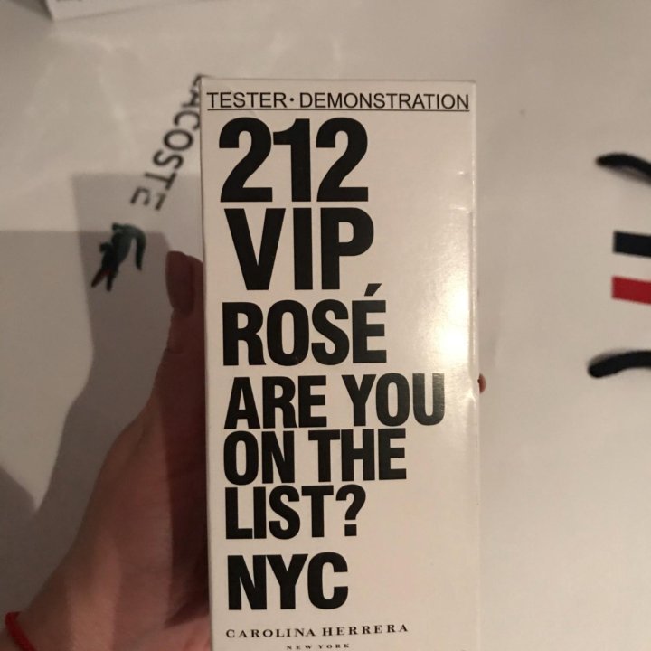 212 VIP ROSE тестер