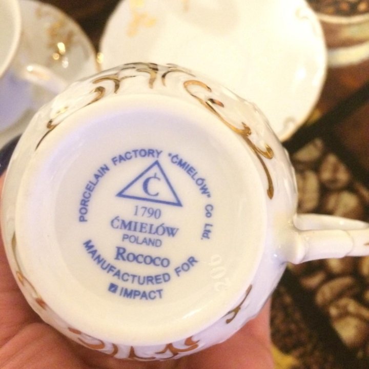 Чайный сервиз porcelain factory cmielow