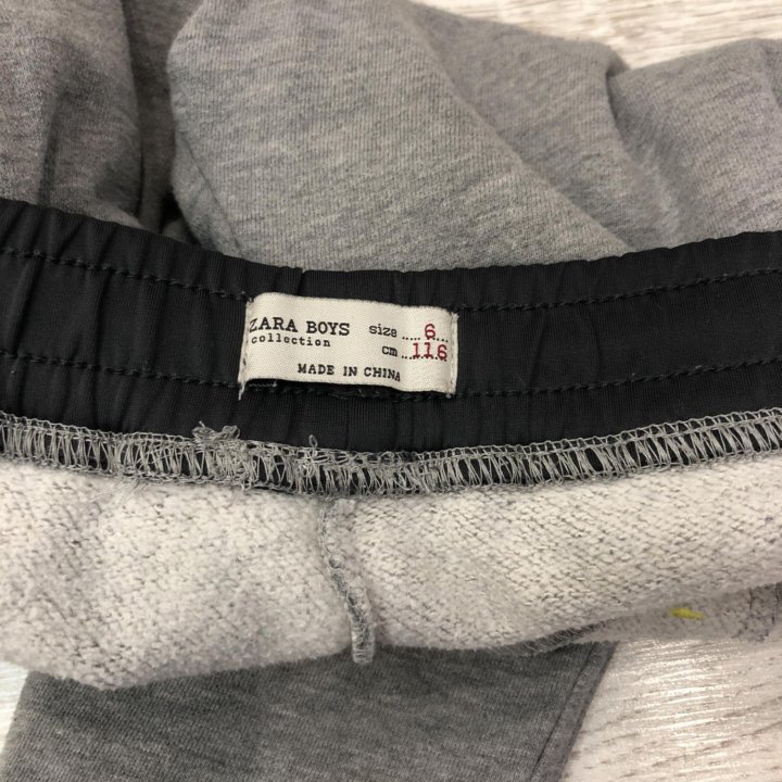 Штаны Zara 116, джинсы утеплённые 104-110, 5/6 lft