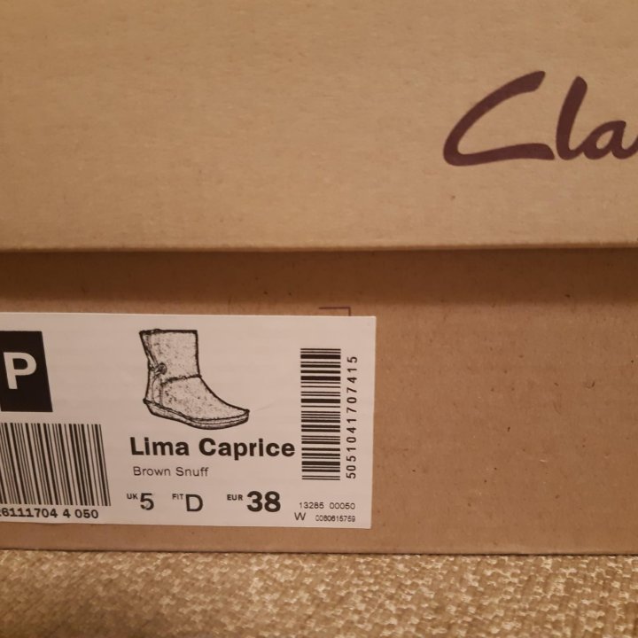 Полусапожки Clarks