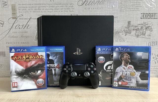 PLAYSTATION 4 PRO 1TB + доставка