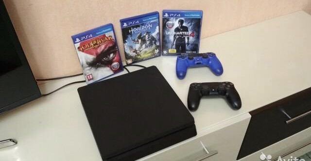 Sony PlayStation 4 slim + доставка