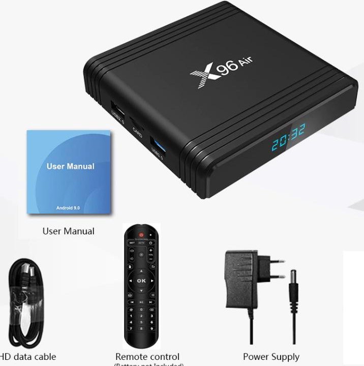 Мощный ТВ бокс Андроид X96 AIR Amlogic S905X3 iptv