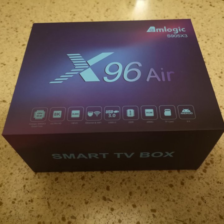 Мощный ТВ бокс Андроид X96 AIR Amlogic S905X3 iptv